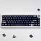 Famicon Black White 104+25 PBT Dye-subbed Keycaps Set Cherry Profile for MX Switches Mechanical Gaming Keyboard